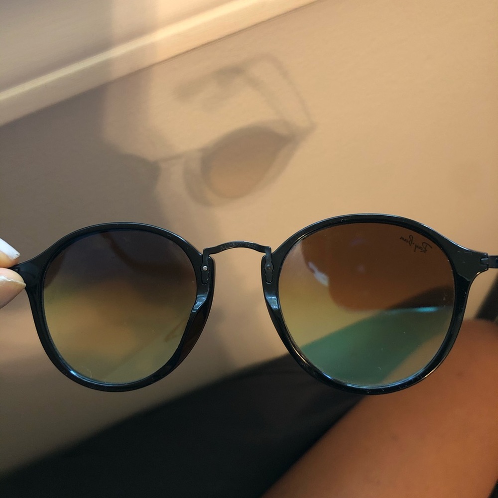 Ray-Ban Round Fleck Blue Gradient - Picture 4 of 8